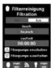 HAYWARD AquaRite Flo Advanced NG - Aktualisierte Ansichten der Filtermodi - 5