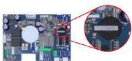 HAYWARD AquaRite Flo Advanced NG - Changing the battery - 1