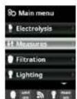 HAYWARD AquaRite Flo Advanced NG - Configuring the pH setpoint: - 1