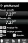 HAYWARD AquaRite Flo Advanced NG - Etalongnage de la sonde de pH : - 10