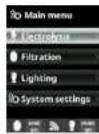 HAYWARD AquaRite Flo Advanced NG - 4b. Electrolysis / hydrolysis menu - 2