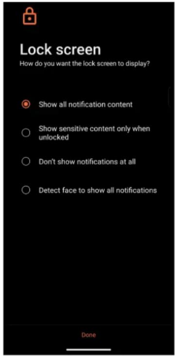 ASUS ROG Phone 9 - Configurer le déverrouillage par reconnaissance faciale à partir du menu des paramètres - 6