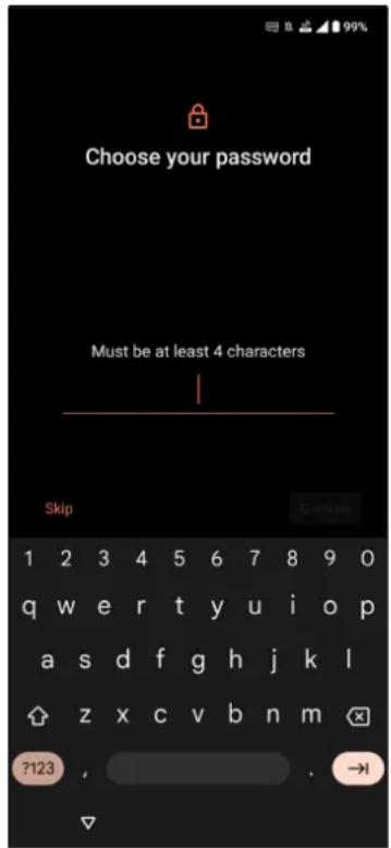 ASUS ROG Phone 9 - Mot de passer - 1