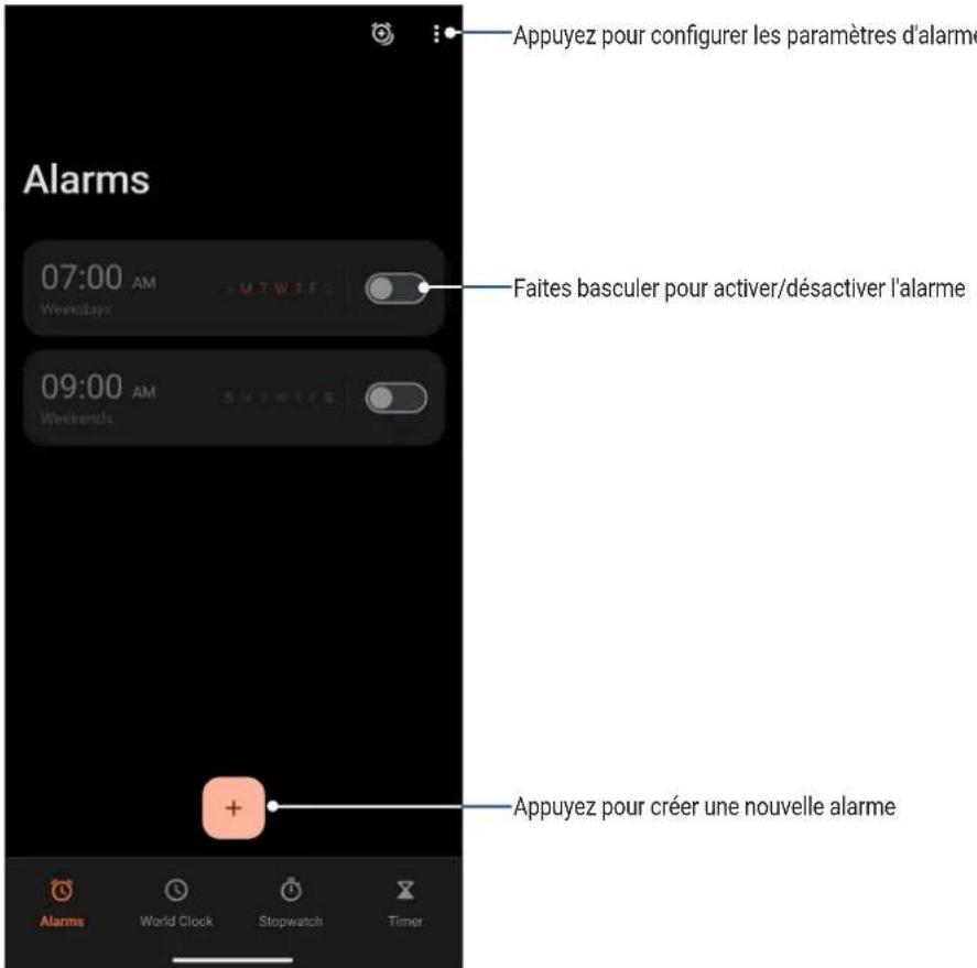 ASUS ROG Phone 9 - Alarme - 1