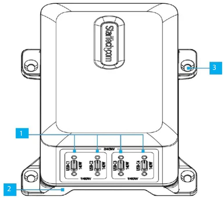 StarTech.com 424DEUUSBCCHARGER - ID du produit - 1