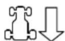 Castelgarden XDC 180 HD - - Kopplingspedal (hydrostatisk transmission) (Fig. 10.J) - 2