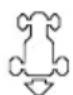 Castelgarden XDC 180 HD - - Drive pedal (hydrostatic drive) (Fig. 10.J) - 7