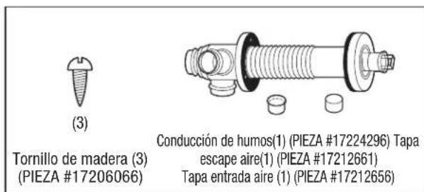 Toyotomi FF55 - PIEZAS DE INSTALLACION ESTANDAR - 4