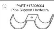 Toyotomi FF55 - Extension Pipe Kit (L) PART #17206013 - 5
