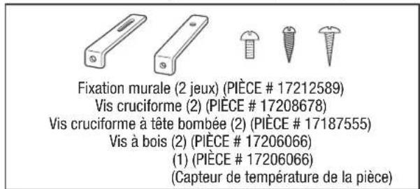 Toyotomi FF55 - PIECES D'INSTALLATION STANDARD - 1