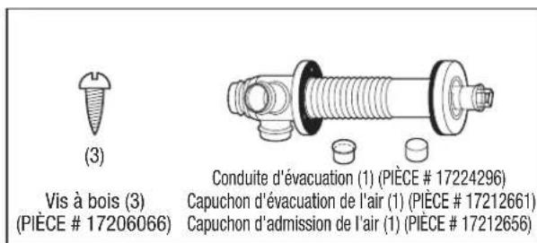 Toyotomi FF55 - PIECES D'INSTALLATION STANDARD - 4