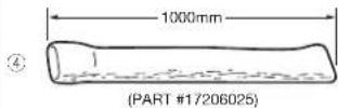Toyotomi FF55 - Extension Pipe Kit (L) PART #17206013 - 8