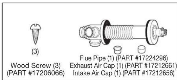 Toyotomi FF55 - STANDARD INSTALLATION PARTS - 4