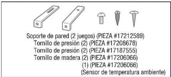 Toyotomi FF55 - PIEZAS DE INSTALLACION ESTANDAR - 1