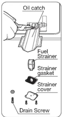 Toyotomi FF55 - Clean Fuel Strainer (ONCE A MONTH) (FF-55) - 1