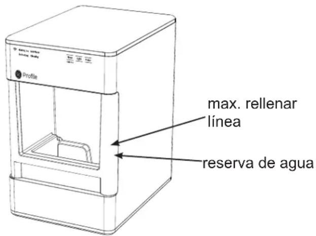 GE XPIO23SCSS - Fabricación de hielo con la Opal - 1