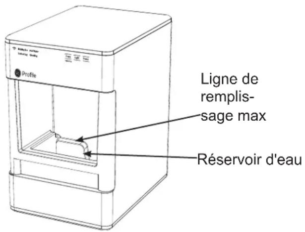 GE XPIO23SCSS - Produire des glaçons avec l'Opal - 1