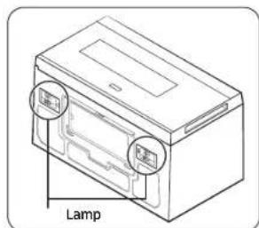 SAMSUNG ME21DG6700SR - Replacing the cooktop/night light - 1