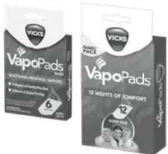 Vicks Sinus Inhaler VIH200 - Vicks VapoPads - 1
