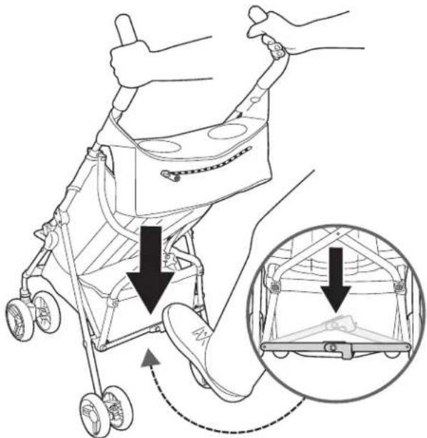 Ingenuity 3Dmini - locking &amp; unlocking the wheels: - 7