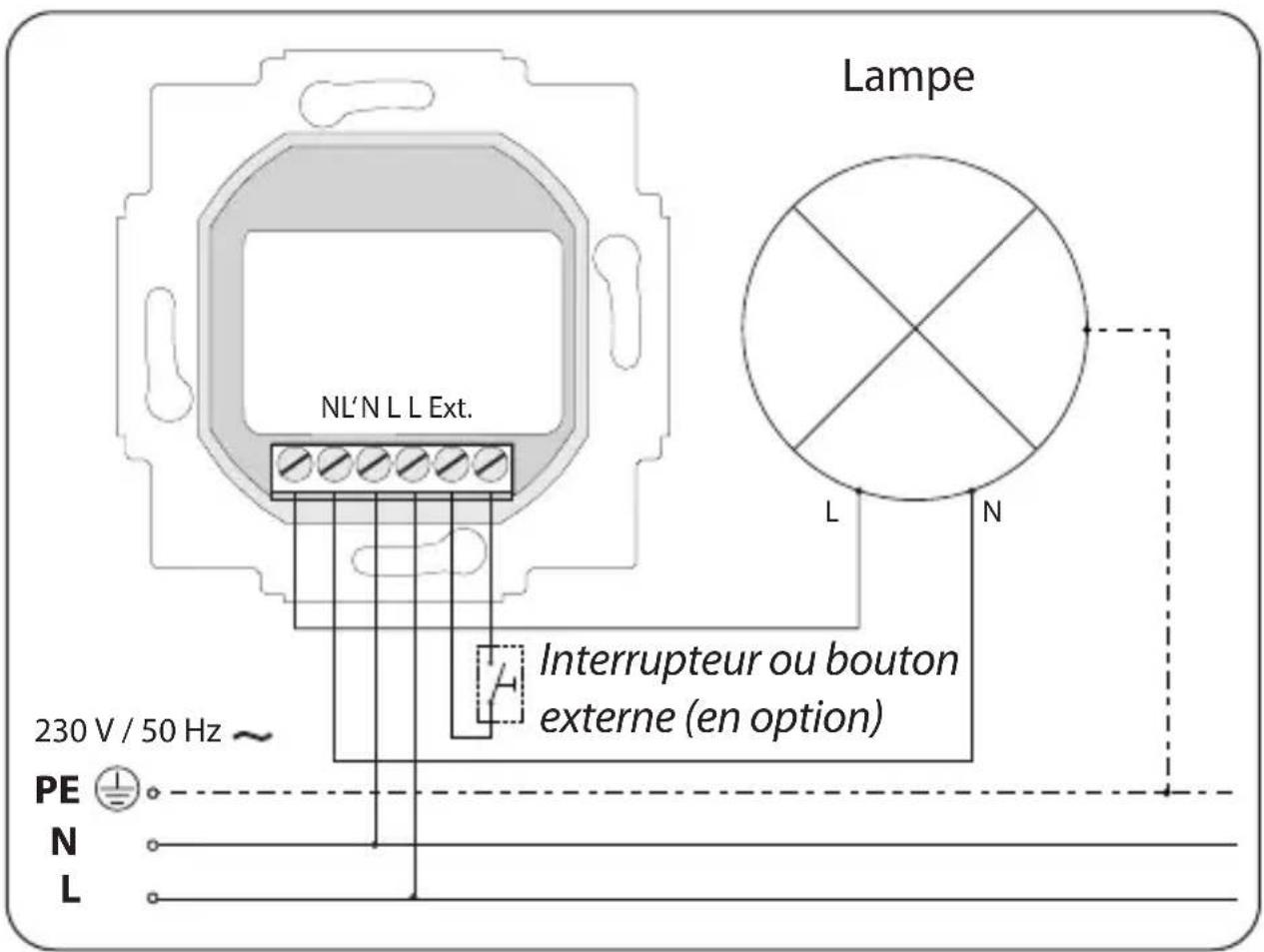 RADEMACHER DuoFern 9484 - Exécuter le raccordement électrique - 1