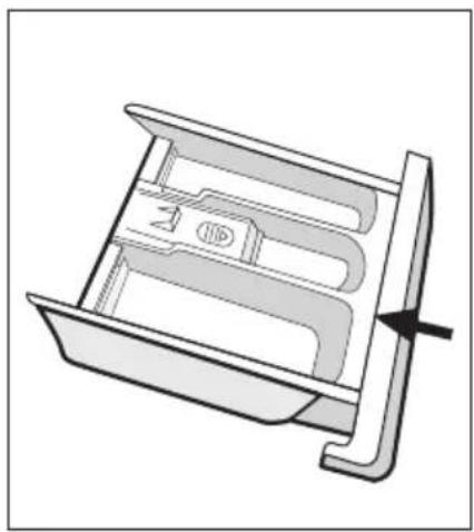 EDESA EWF9400 MTBK - Cleaning the Detergent Dispenser - 4
