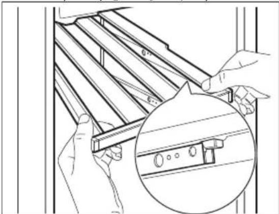 AEG NSW8S823GT - Instalarea rafturilor - 2