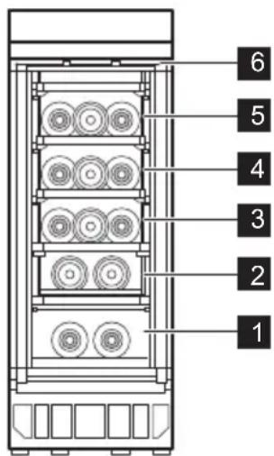 AEG NSW8S823GT - Madala temperatuuri alarm - 1