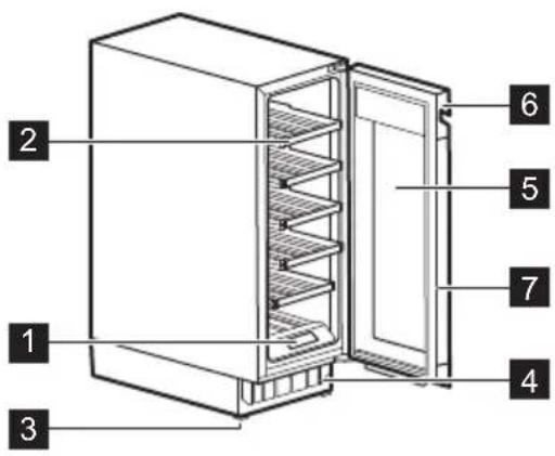 AEG NSW8S823GT - Prezentarea generală a produsului - 1