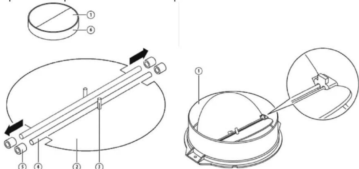 CATA BETA PRO 6000 BK - MOUNTING OF THE V-FLAP - 1