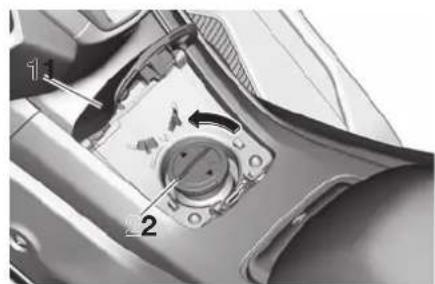 YAMAHA NMAX 125 (2025) - Bouchon du réservoir de carburant - 2