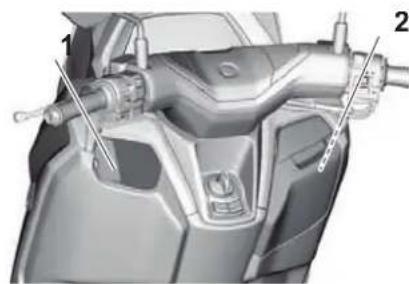 YAMAHA NMAX 125 (2025) - Compartiments de rangement - 1