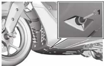 YAMAHA NMAX 125 (2025) - Durite de trop-plein du réservoir de carburant - 1