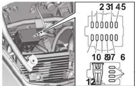 YAMAHA NMAX 125 (2025) - Remplacement des fusibles - 2