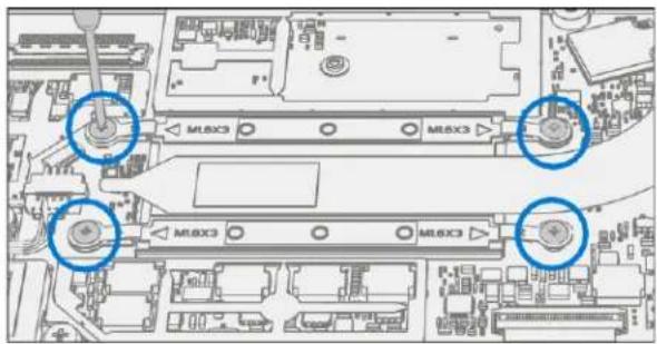 MICROSOFT Surface Laptop Go 3 - Procedure - Installation (assemblage d'affichage) - 14