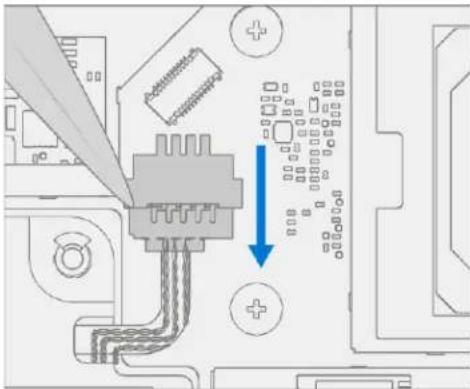 MICROSOFT Surface Laptop Go 3 - Procedure - Retrait (carte mère) - 4