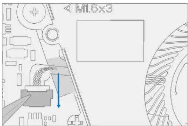 MICROSOFT Surface Laptop Go 3 - Procedure - Installation (carte mère) - 6