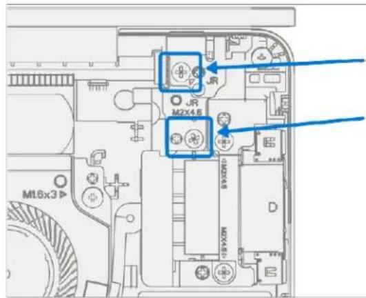 MICROSOFT Surface Laptop Go 3 - Procedure - Enlevement (Surflink) - 13