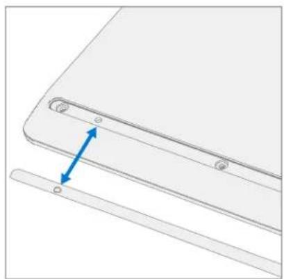 MICROSOFT Surface Laptop Go 3 - Procedure - Enlèvement (pieds antidérapants) - 4