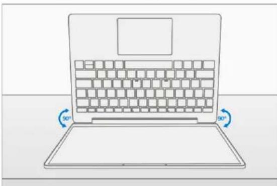 MICROSOFT Surface Laptop Go 3 - Séparer le clavier de l'appareil - 2