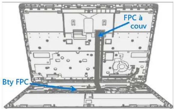 MICROSOFT Surface Laptop Go 3 - Séparer le clavier de l'appareil - 8