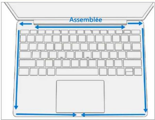 MICROSOFT Surface Laptop Go 3 - Inspection de l'appareil avant l'installation - 9