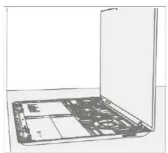 MICROSOFT Surface Laptop Go 3 - Procedure - Installation (assemblage d'affichage) - 1