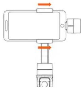 ROLLEI Steady Butler Mobile 4 - Befestigen des Smartphones - 2