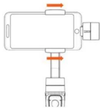 ROLLEI Steady Butler Mobile 4 - Installer le smartphone - 2