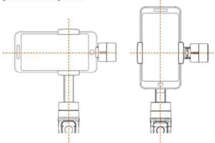 ROLLEI Steady Butler Mobile 4 - Ausrichten des Smartphones - 1