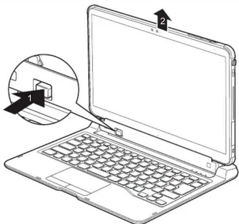 FUJITSU Stylistic Q7312 - RetraitduTabletPCduclavieramovable - 2