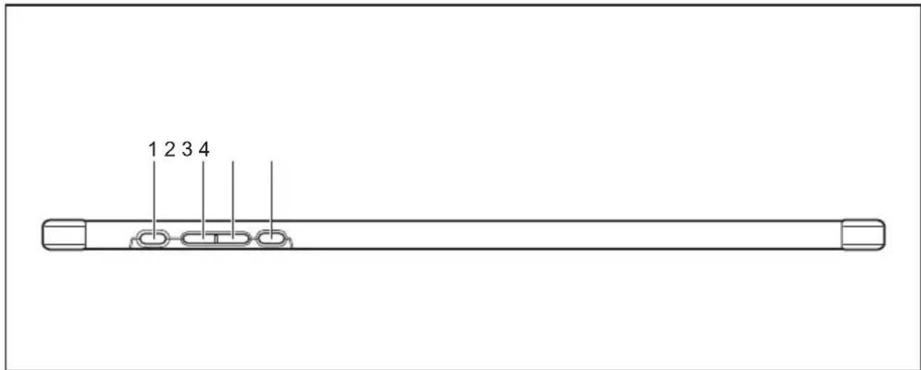 FUJITSU Stylistic Q7312 - BoutonsdeTabletPC - 1