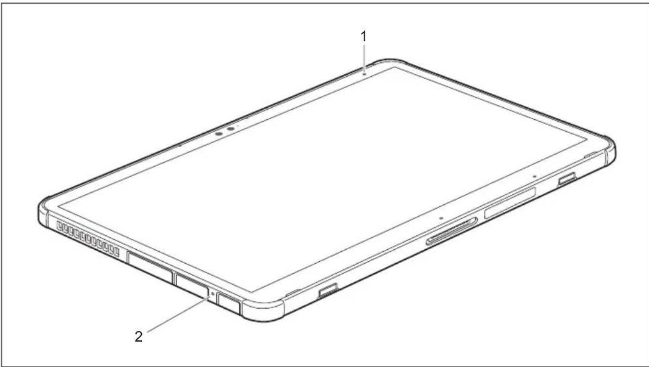 FUJITSU Stylistic Q7312 - Voyantsd'etat - 1