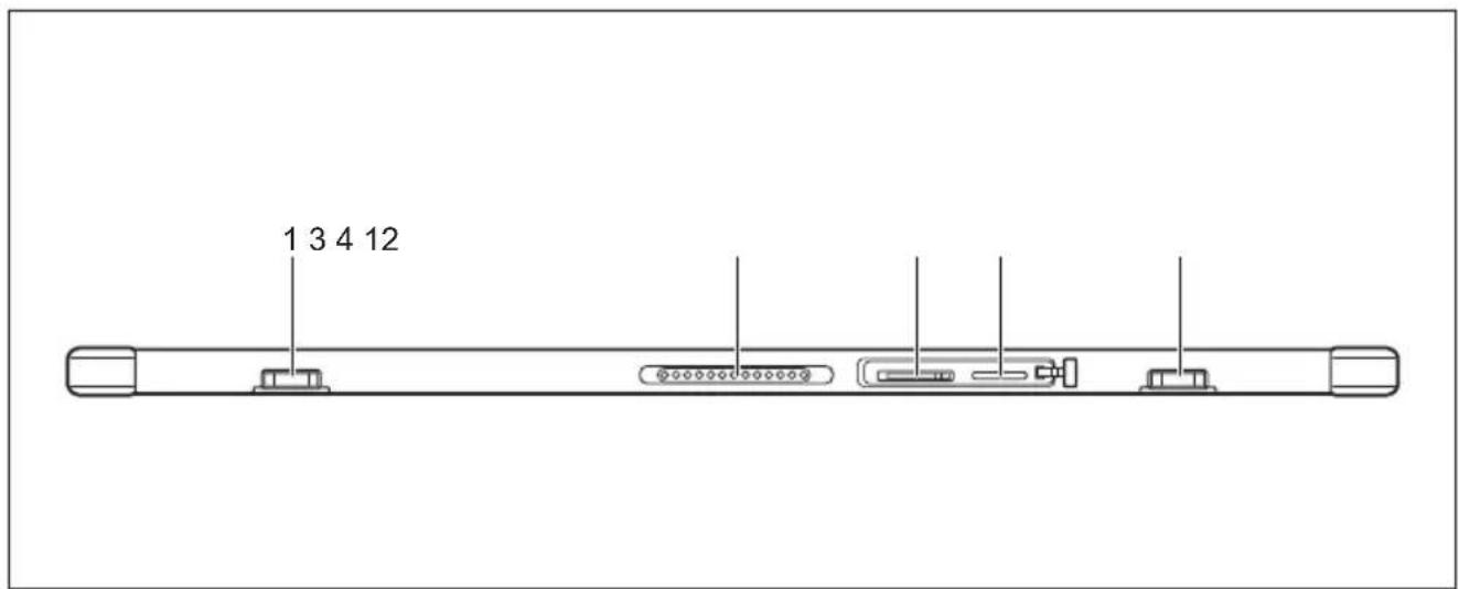 FUJITSU Stylistic Q7312 - Faceinférieure - 2